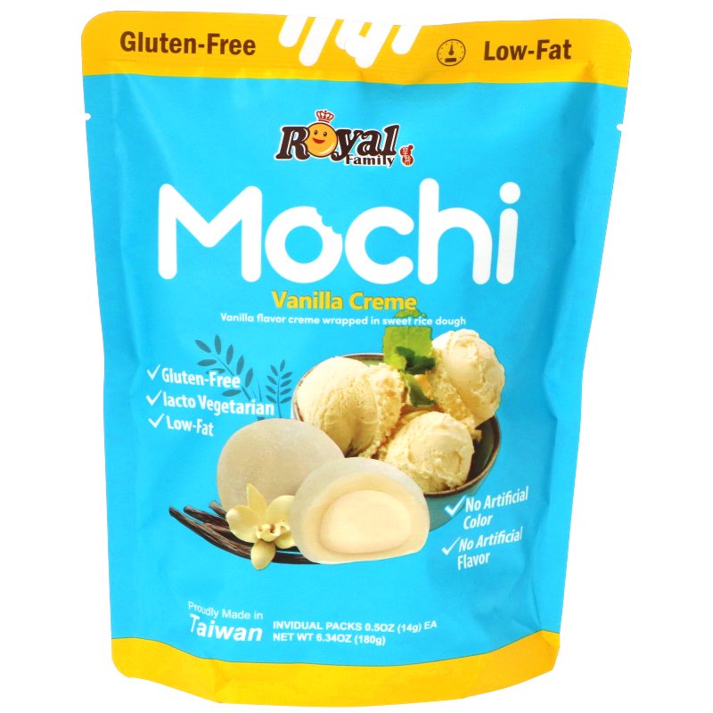 Royal family Mochi vanilla creme موتشي كريمة الفانيليا