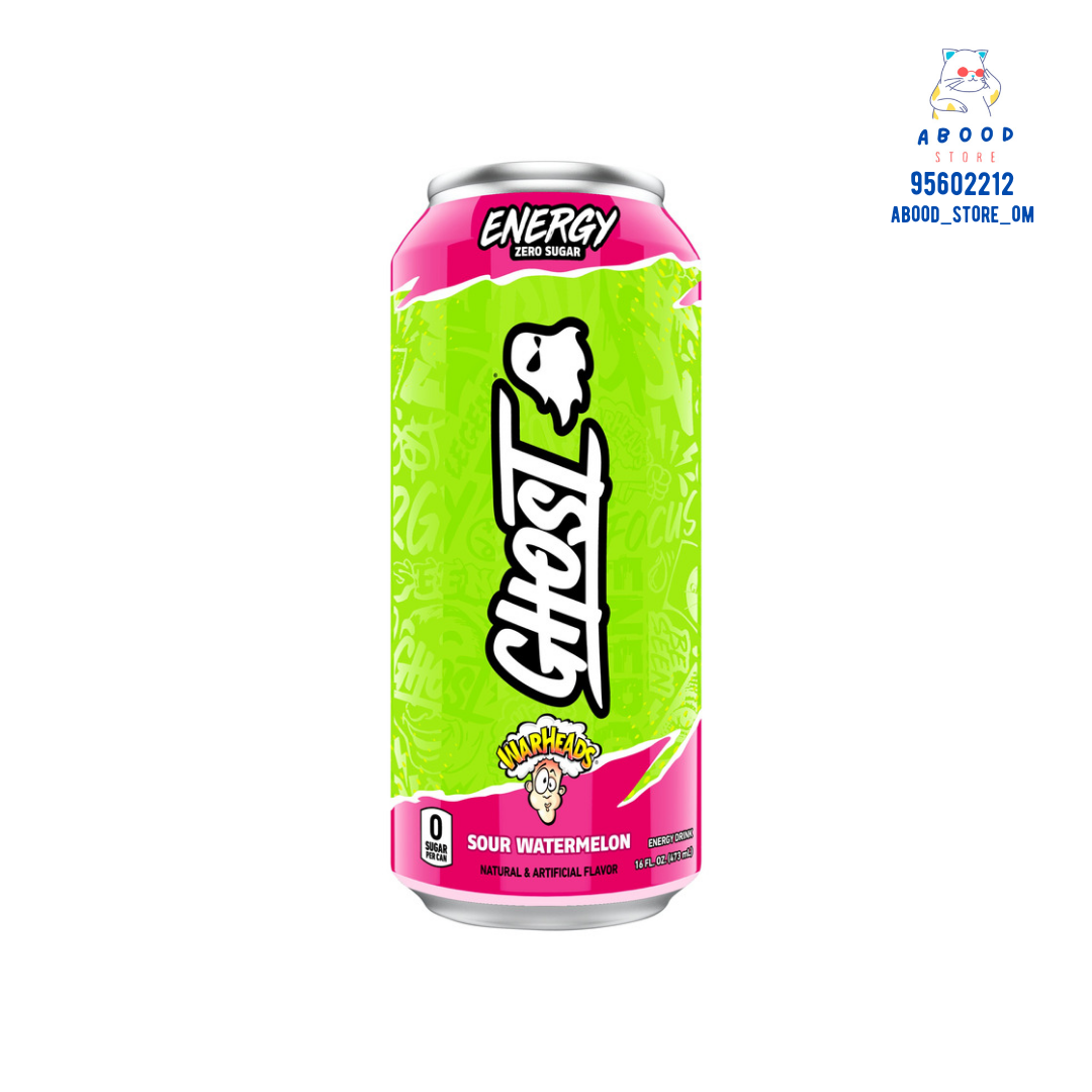 Ghost energy drink warheads sour watermelon