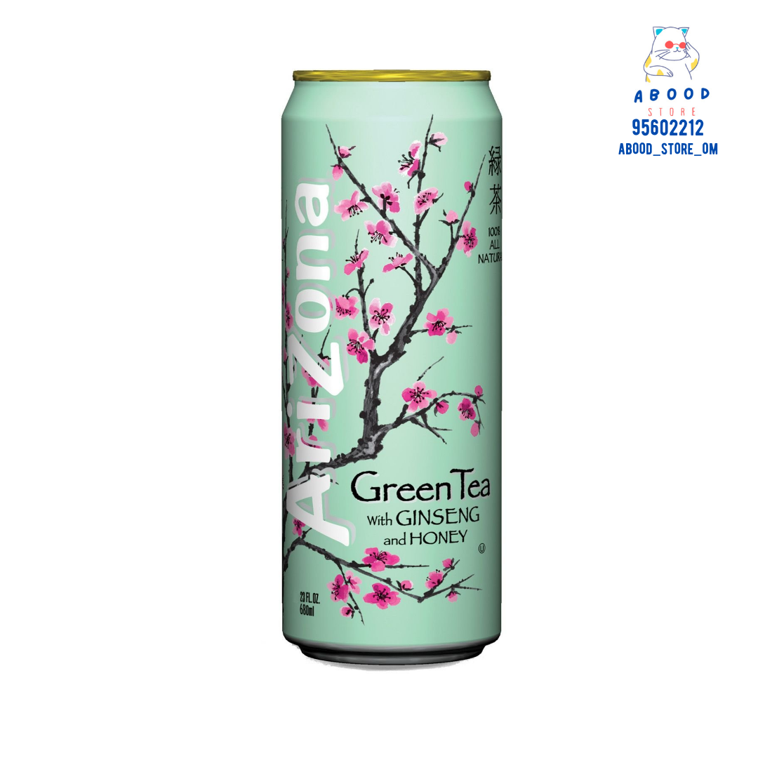 شاي أريزونا الأخضر مع الجينسنغ والعسل