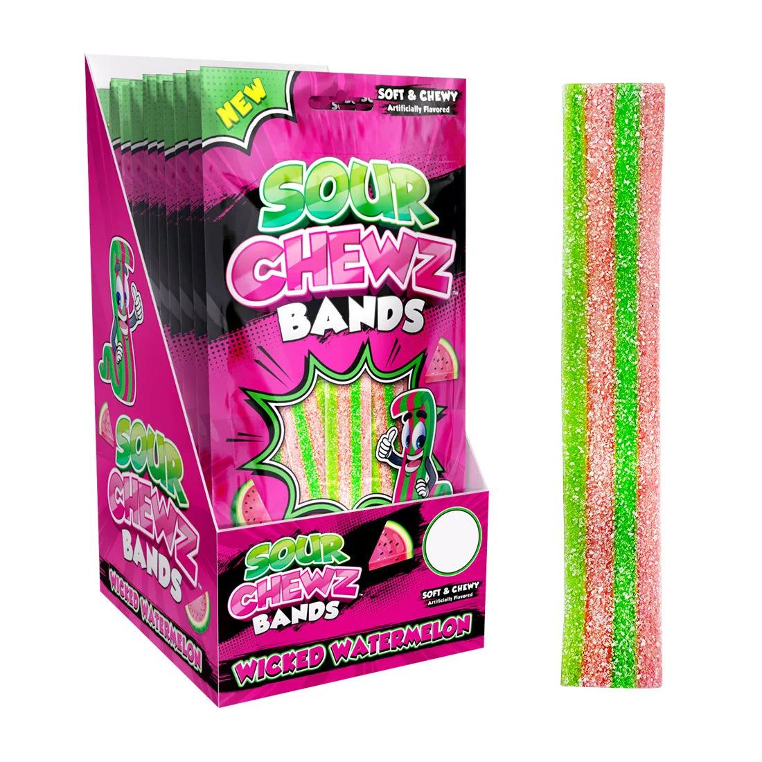 Jhonny candy sour bandz wicked watermelon