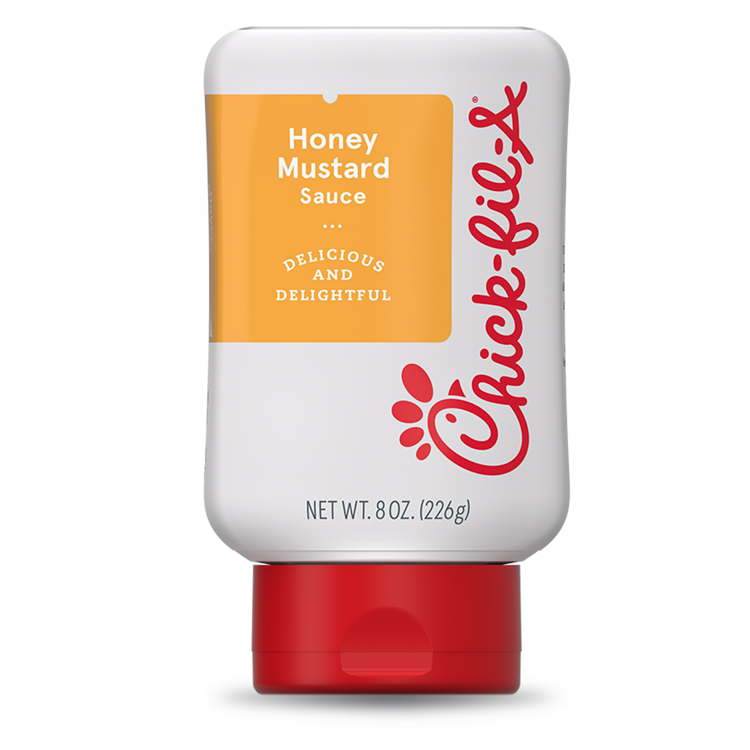 Chick-Fil-A honey mustard Sauce Bottle