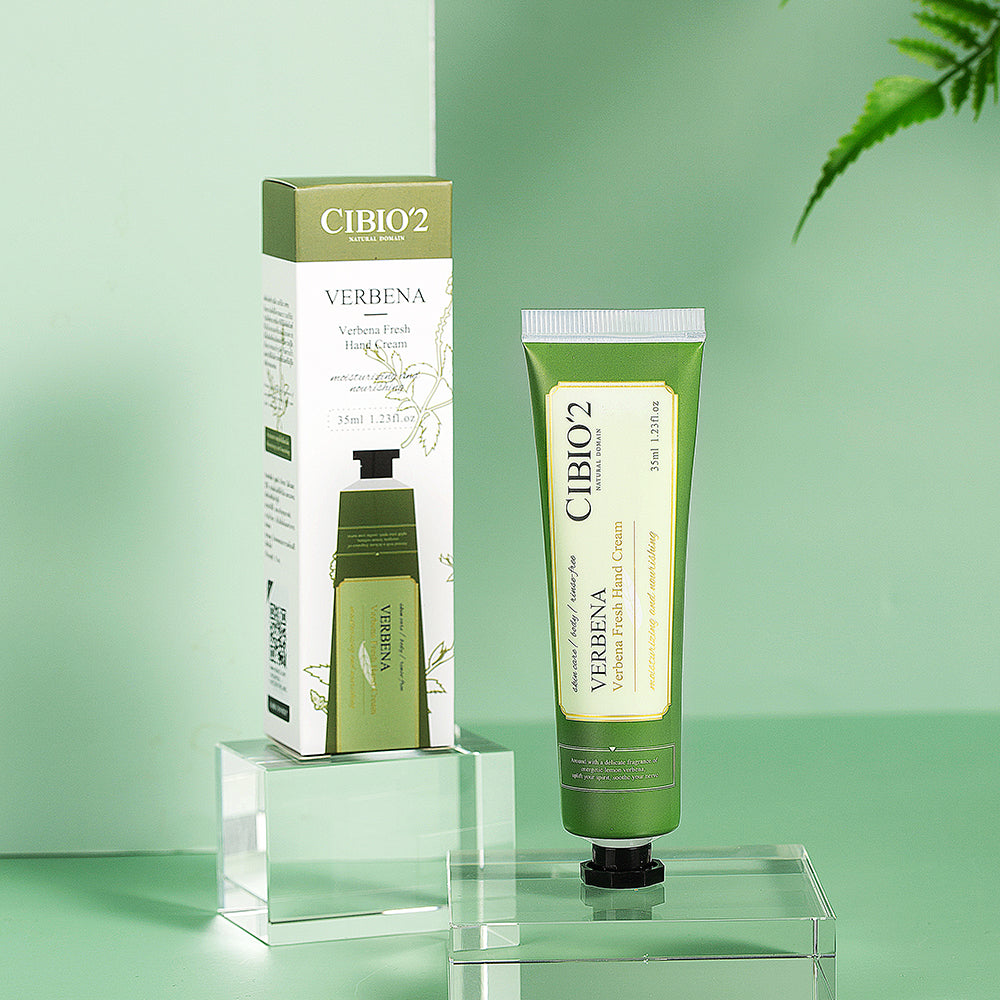 Cibio’2 natural domain verbena scent hand cream khad