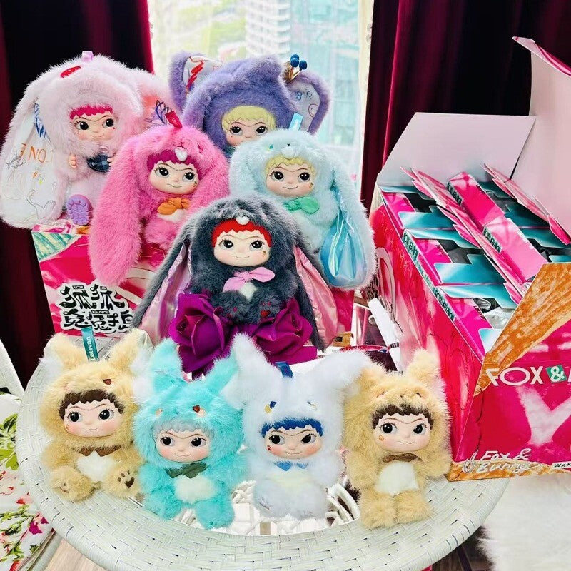 Wakuku original rabbit fox blind box