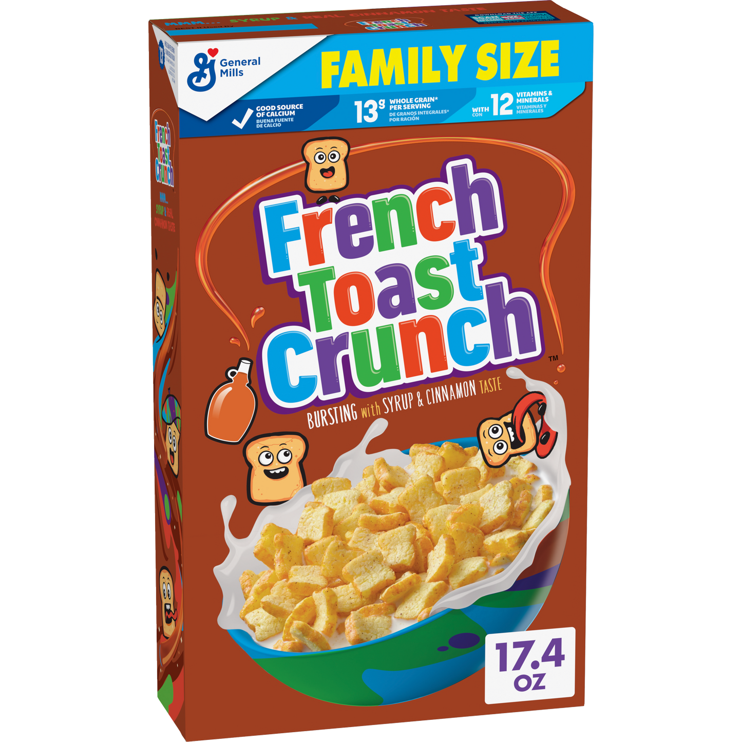 Breakfast GM cereal french toast crunch حبوب إفطار جي إم فرينش توست كرانش