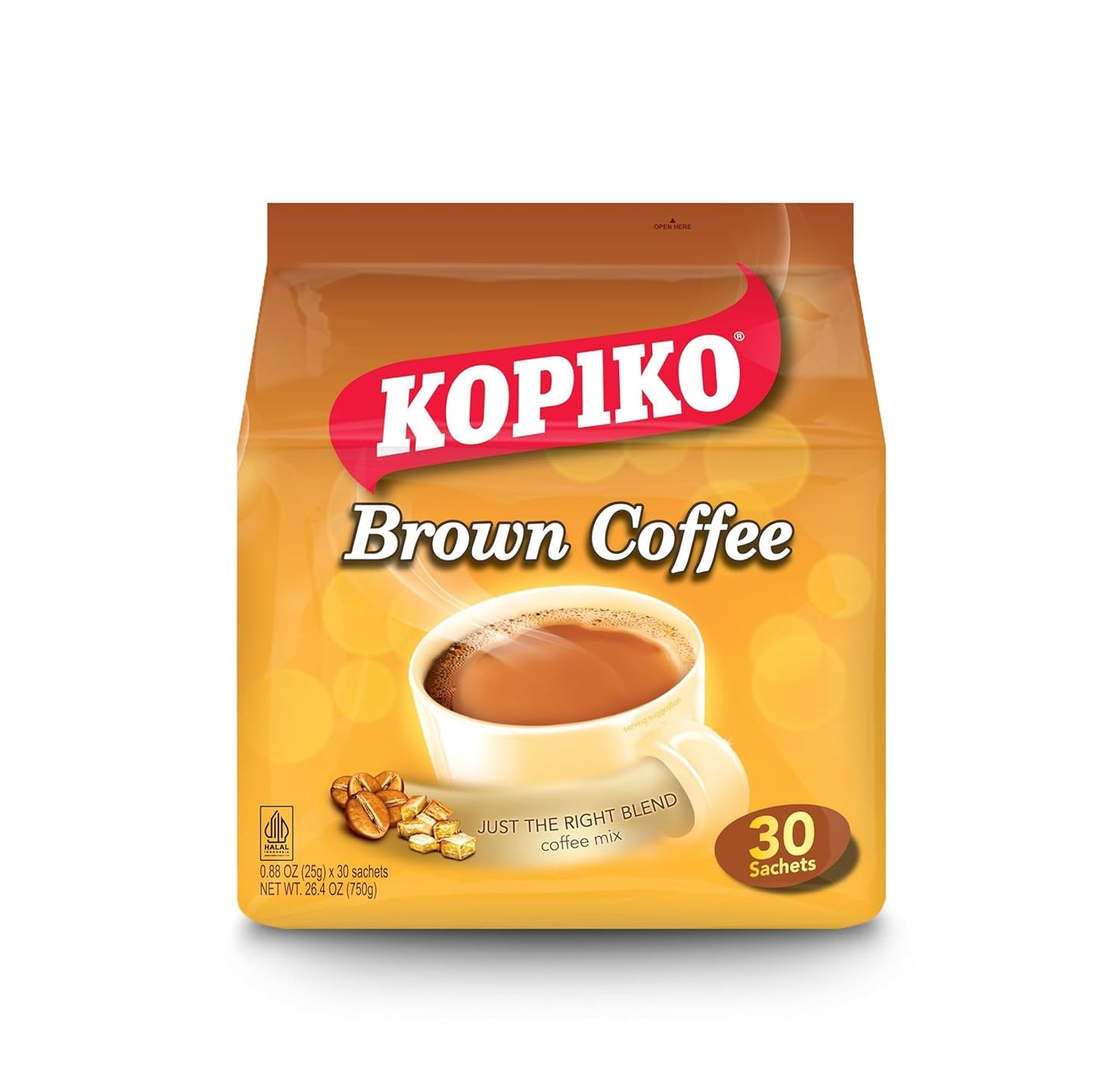 Kopiko brown coffee pack عبوة قهوة كوبيكو البنية