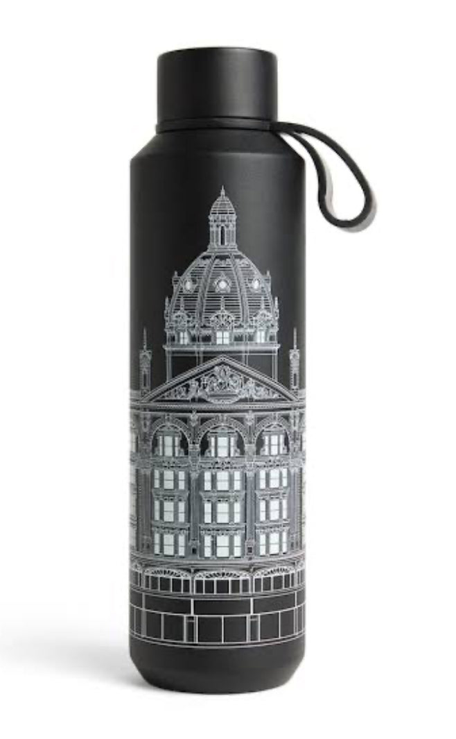 Harrods build water bottle black