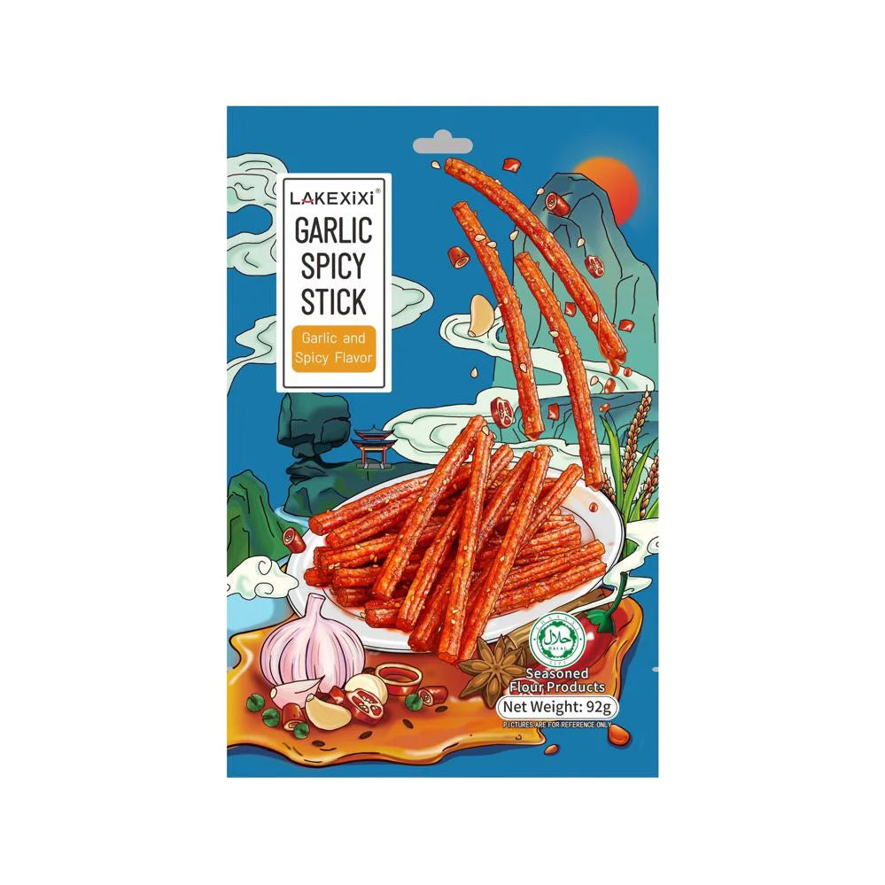 Lakexixi garlic spicy stick la tiao
