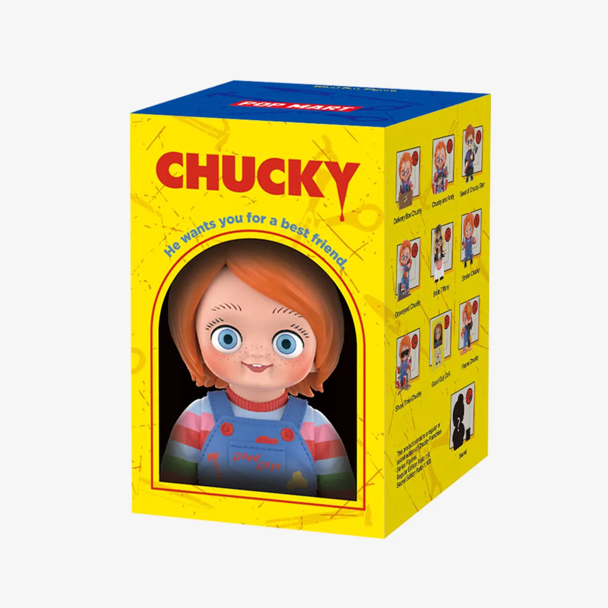 Pop mart chucky blind box