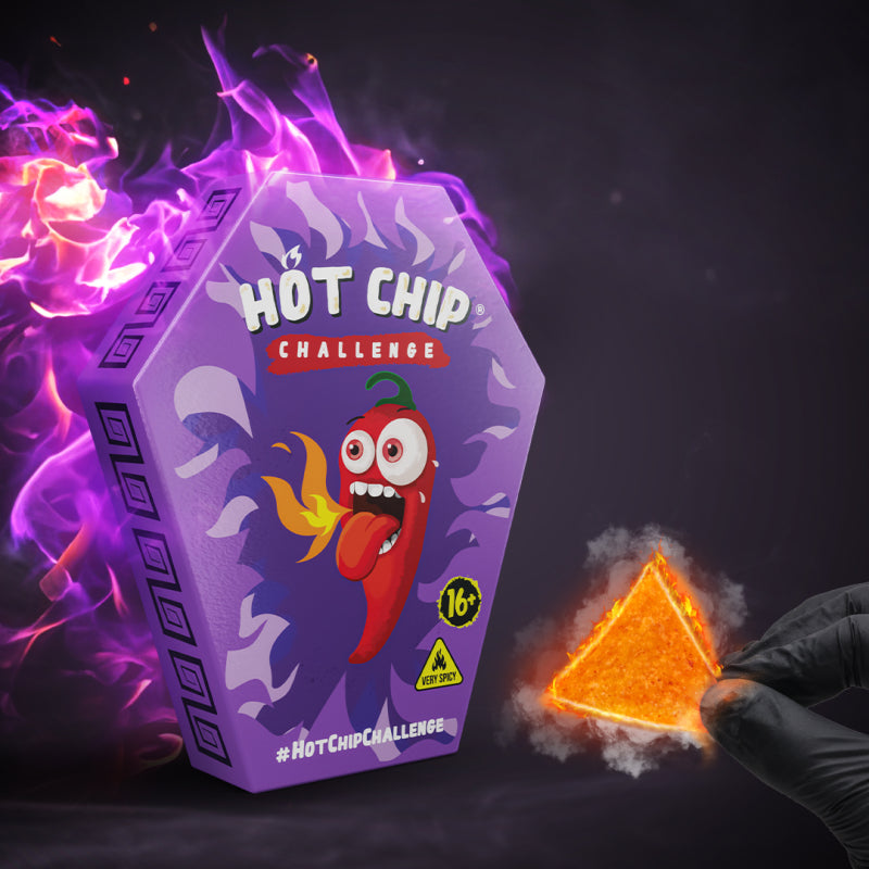 Hot chip challenge تحدي رقائق البطاطس الساخنة