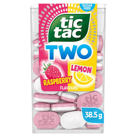 Tic tac raspberry & lemon candy