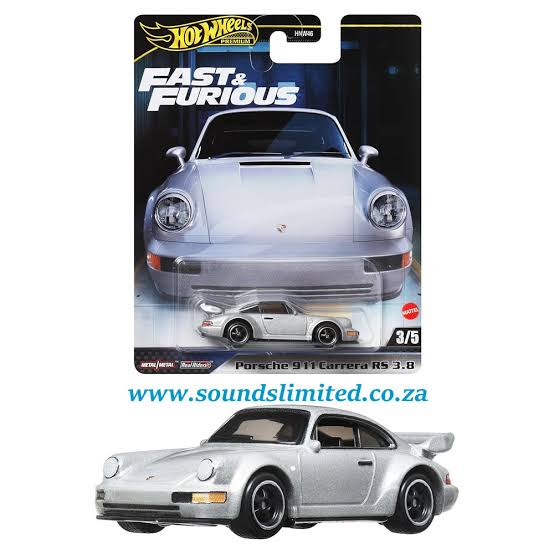 Hot Wheels Fast & Furious Porsche 911 Carrera RS 3.8