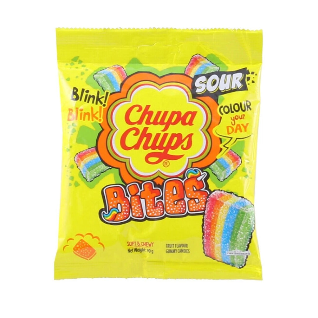 Chupa chups bites gummies 56g تشوبا تشوبس بايتس جيلاتينية 56 جرام