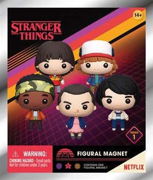 The stranger things figural magnet مغناطيس على شكل شخصيات مسلسل Stranger Things