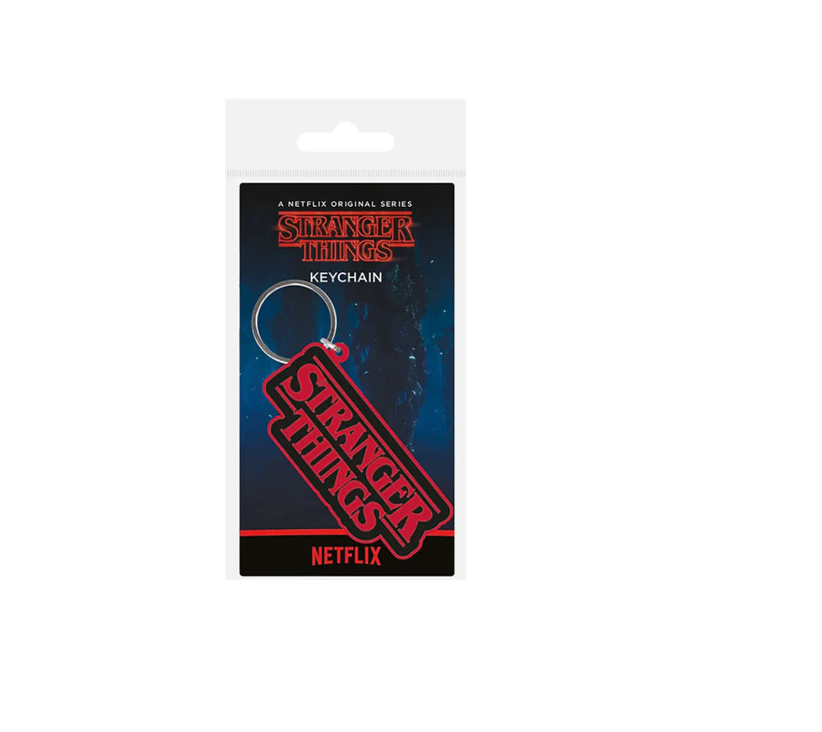 The stranger things keychain سلسلة مفاتيح مسلسل