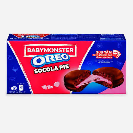 Oreo BabyMonster Socola-Pie - Chocolate Strawberry (6x28g) (Indonesia)