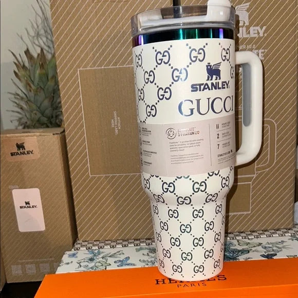 Stanley white gucci