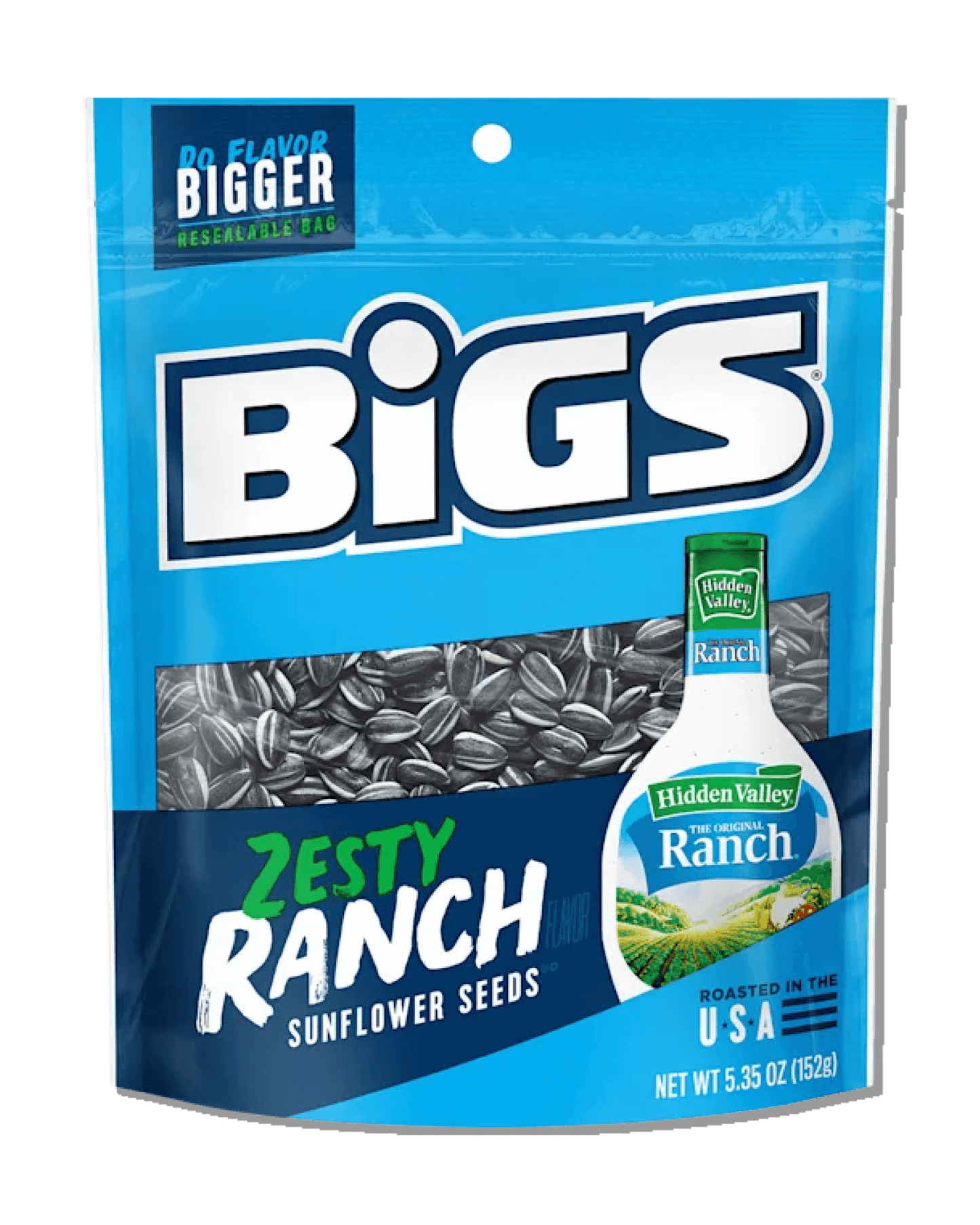 Bigs Hidden valley ranch sunflower seeds بذور دوار الشمس من مزرعة بيغز إتش في