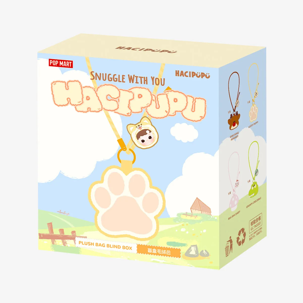 Pop mart labubu Hacipupu strugle with u original blind box