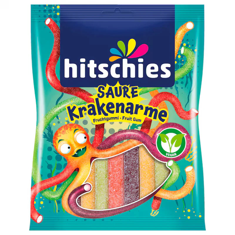 Hitschies square krakenarrne fruit gummy
