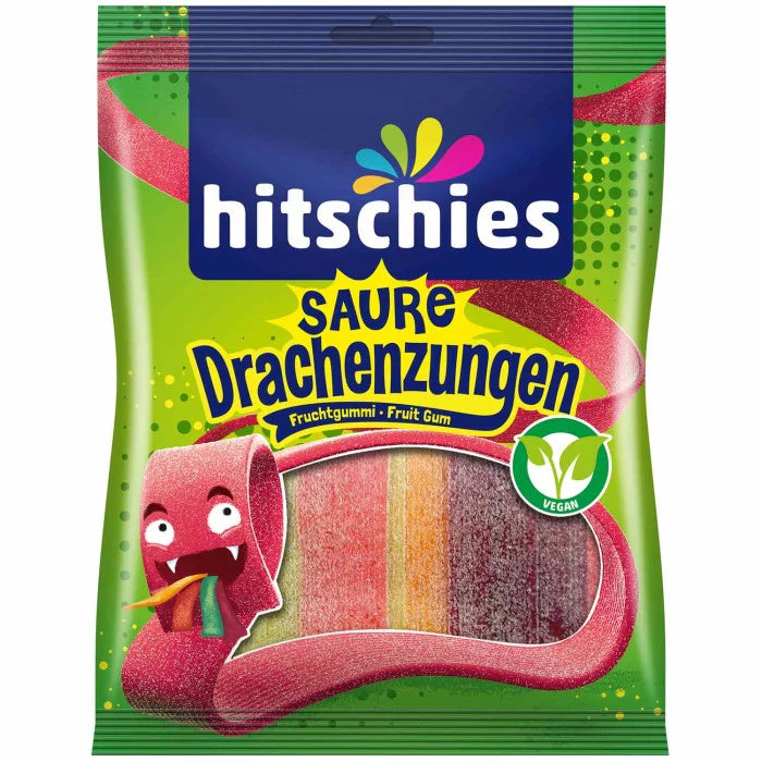 Hitschies square drachenzungen fruit gummy