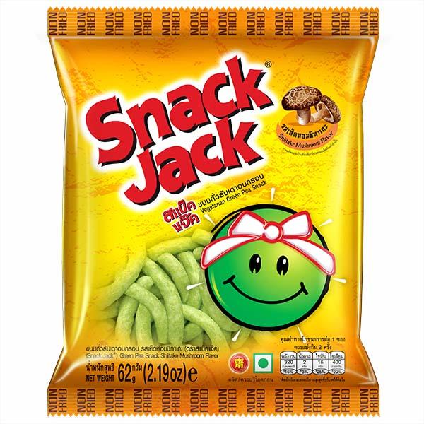 Snack Jack Green Pea Snack shiitake mushroom flavor