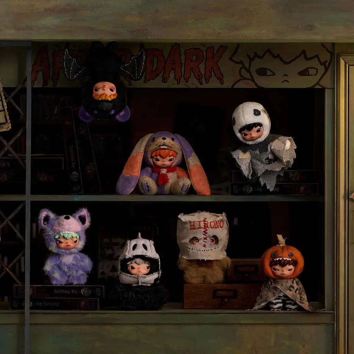 Pop mart hirono after dark series blind box