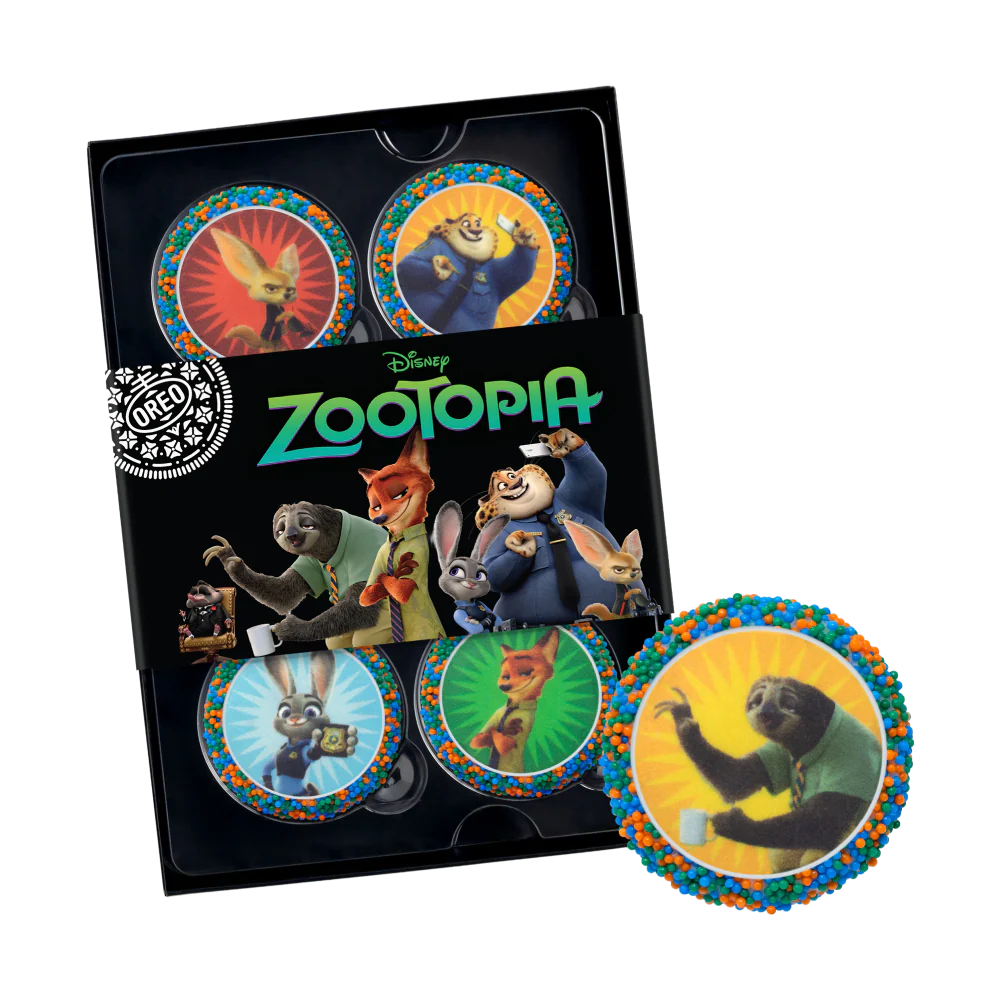 OREOiD Disney Zootopia Edition Cookie Box علبة بسكويت أوريد إصدار ديزني زوتوبيا