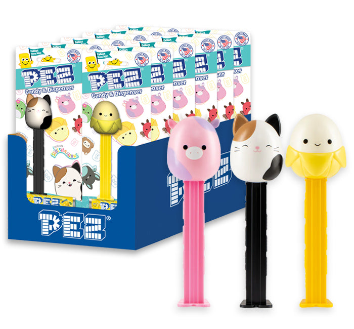 Pez blister pack squishmallow