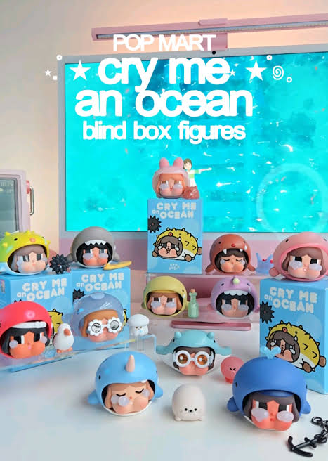 Pop mart cry me on ocean blind box