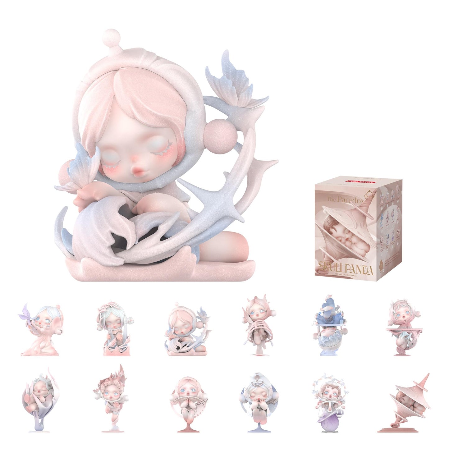 Pop mart skull panda the paradox original blind box