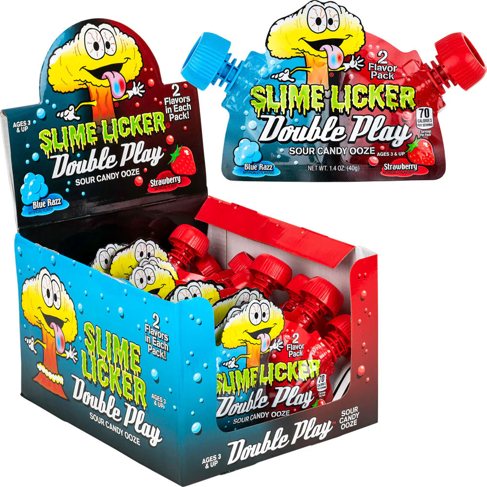 Slime licker double play لعب مزدوج مع لعق السلايم