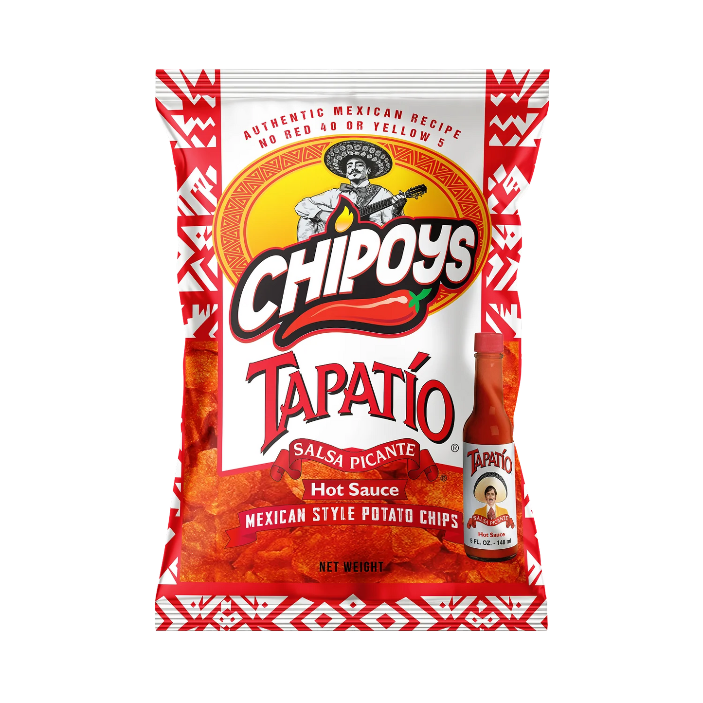 Chipoys tapatio potato chips 71g رقائق بطاطس تشيبويز تاباسيو 71 غرام