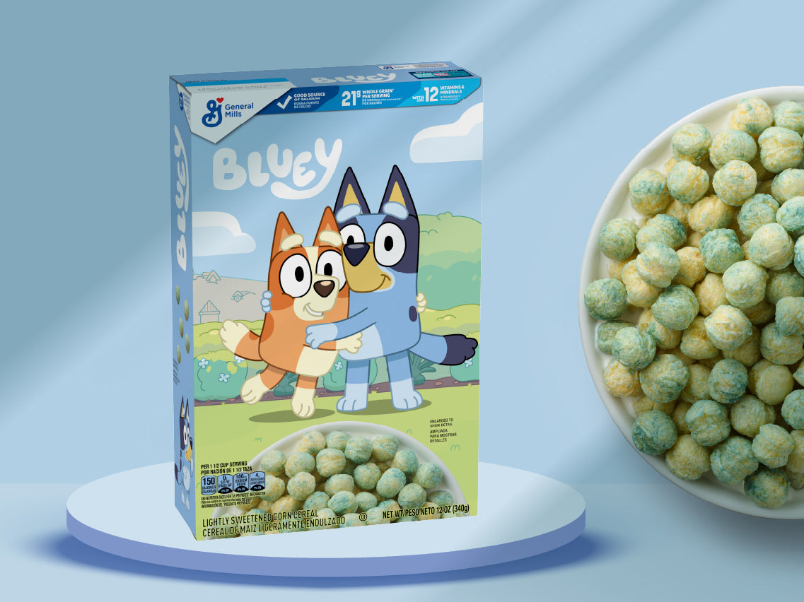 Breakfast GM bluey cereal حبوب الإفطار GM bluey