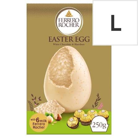 Ferrero rocher egg white chocolate شوكولاتة فيريرو روشيه البيضاء