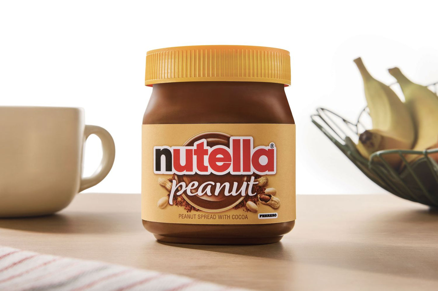 Nutella peanut butter spread