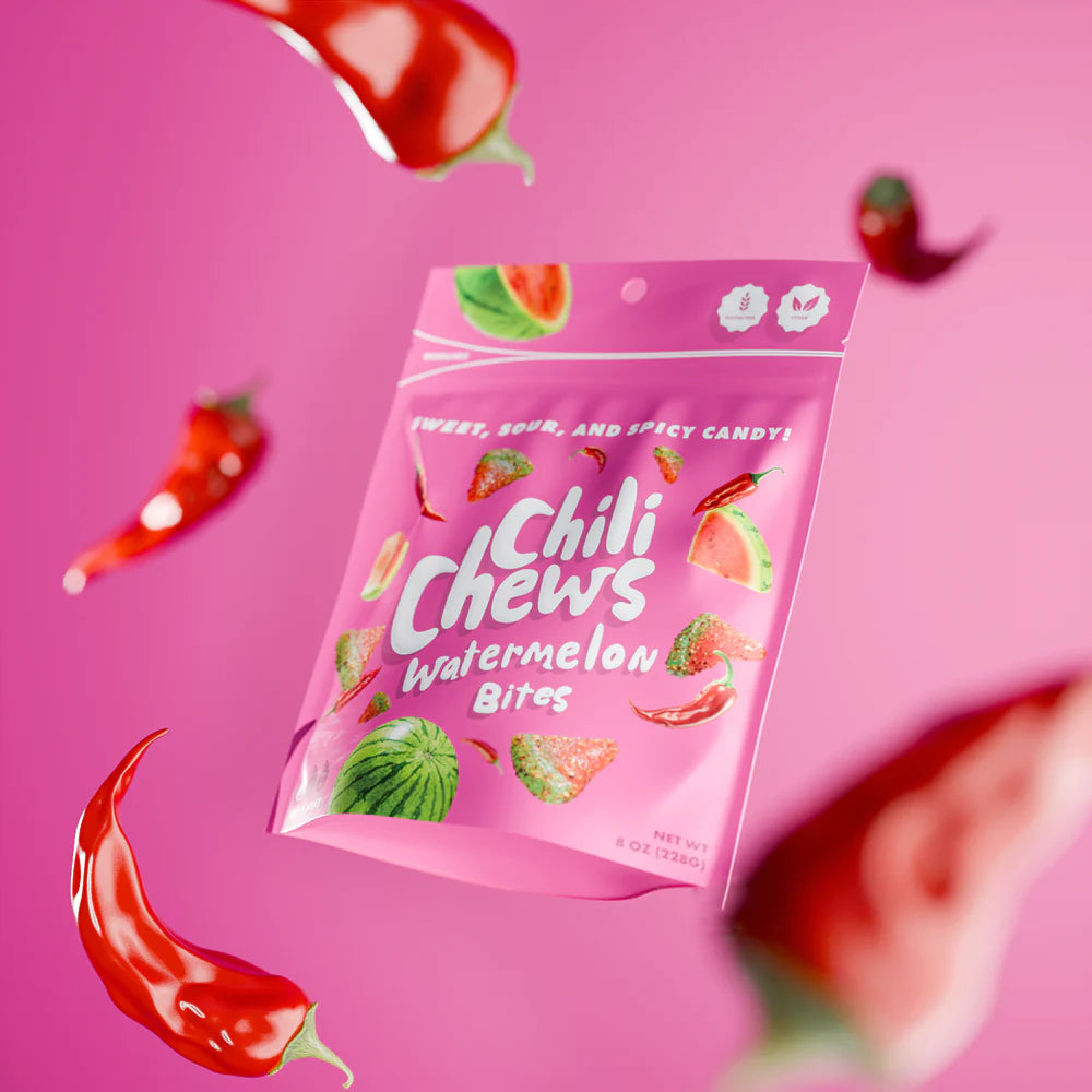 Chili chews watermelon bites