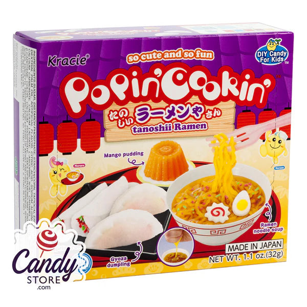 Kracie poppin cookin ramen candy kit