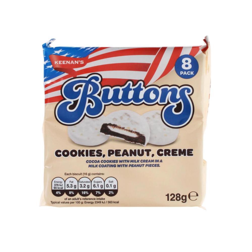 American buttons cookies peanut creamy