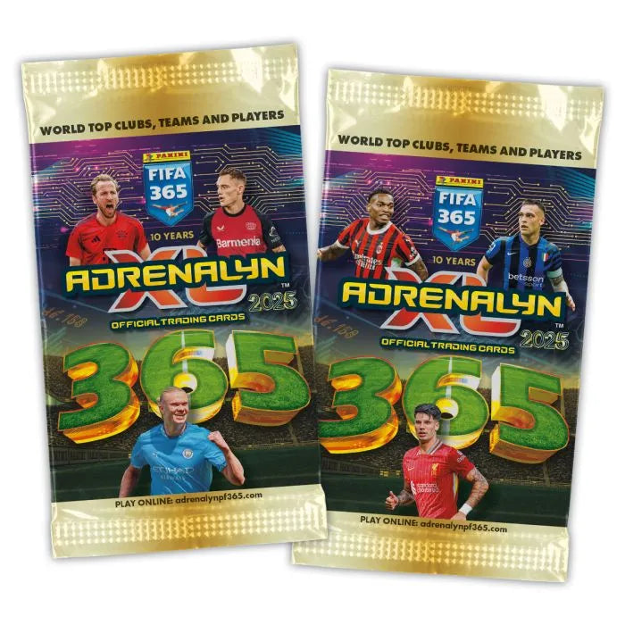 Penini adrenalyn xl fifa 365 2025 trading cards single pack cards