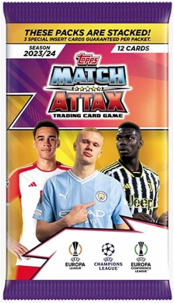 Topps match attax 2023/2024 single pack