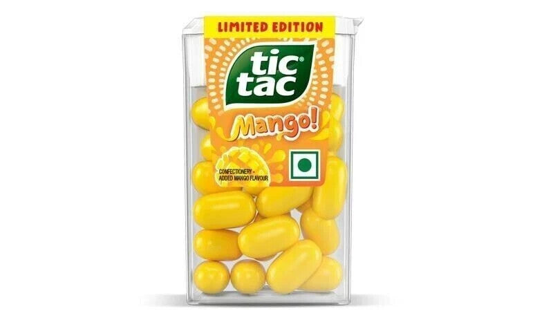 Tic tac mango limited edition