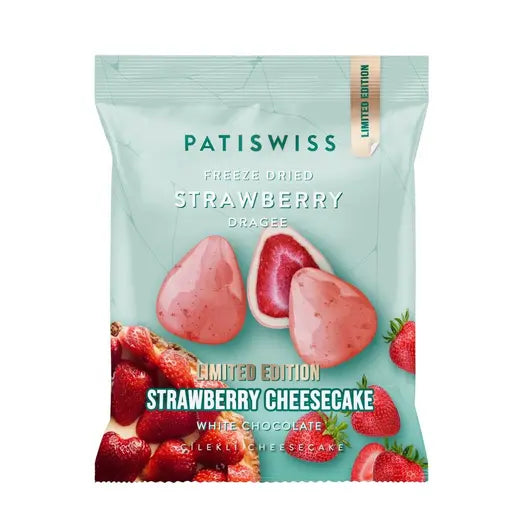 Patiswiss chocolate strawberry cheesecake
