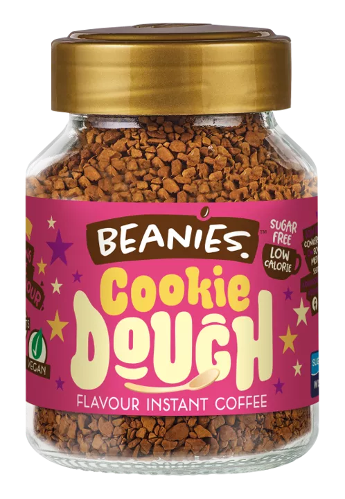 Beanies cookie dough flavored instant coffee
