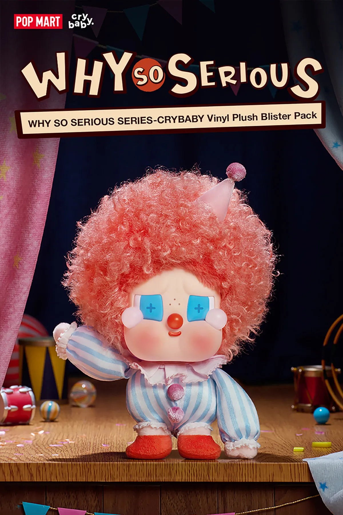 Pop mart (original)crybaby why so series not blind box