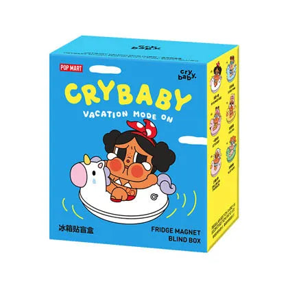 Pop mart cry baby vacation mode on original blind box