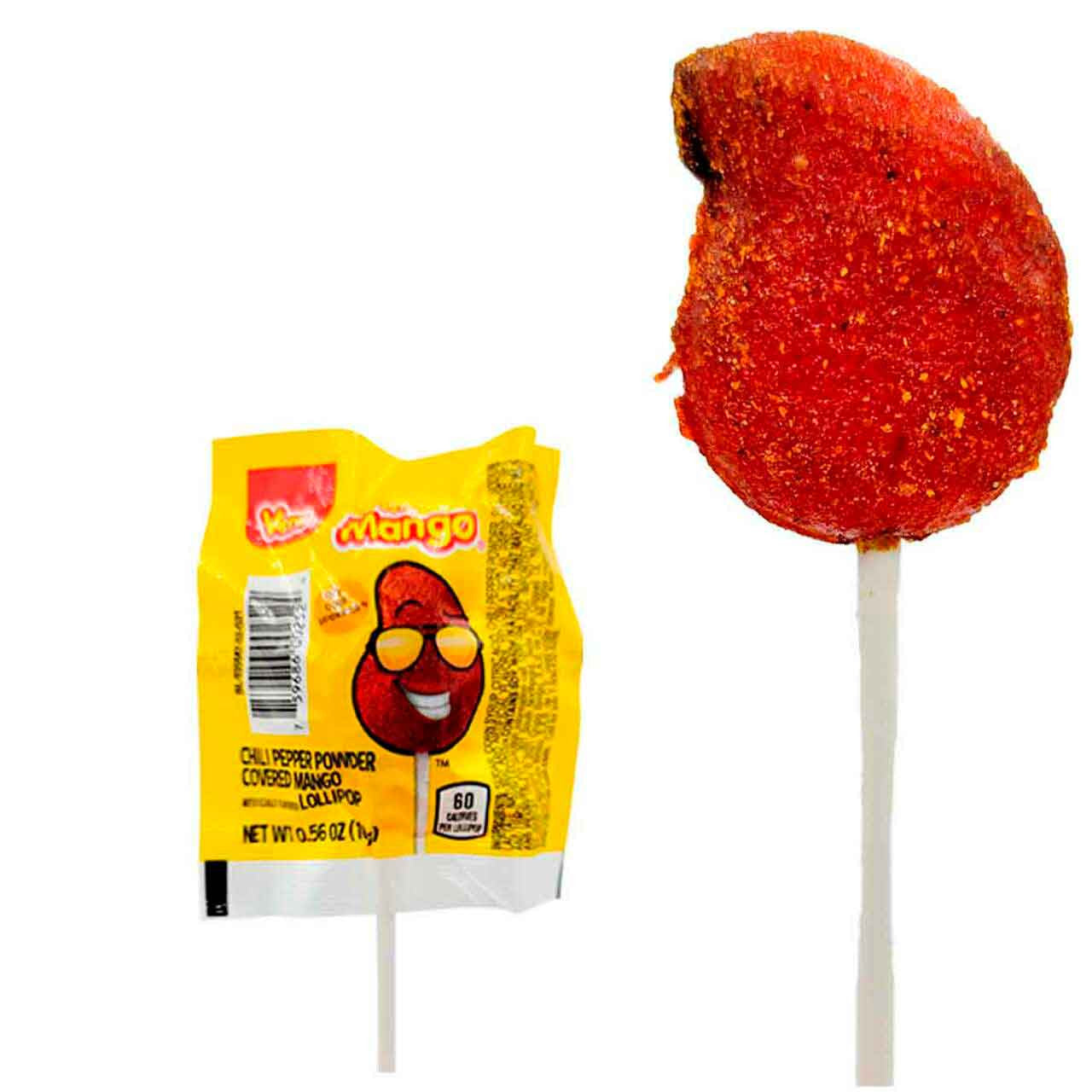 Vero Mango, Chili Covered Mango Flavored Lollipops