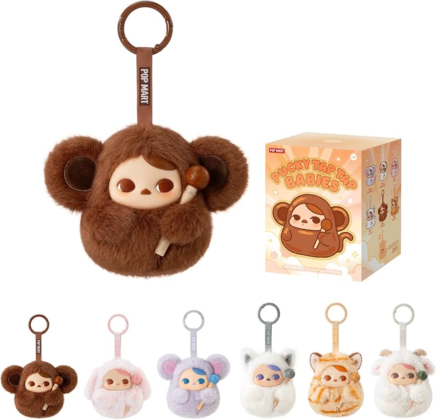 Pop mart pucky tap tap babies blind box