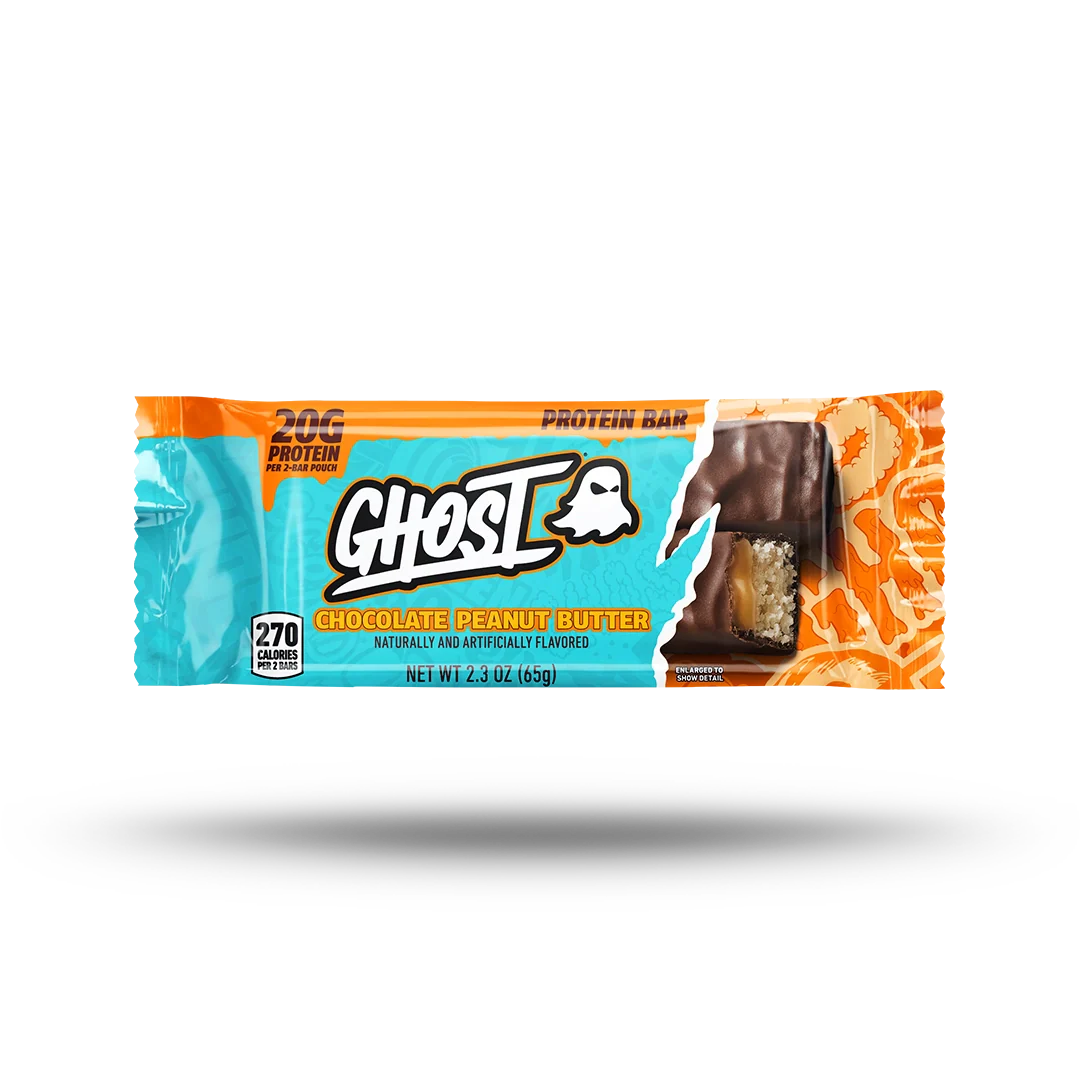 Ghost protein bar chocolate peanut butter