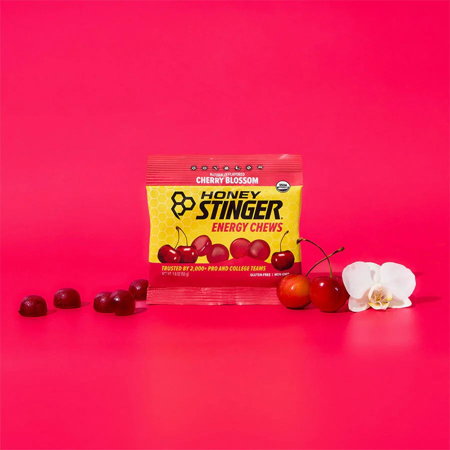 Honey stinger cherry blossom energy chews classic
