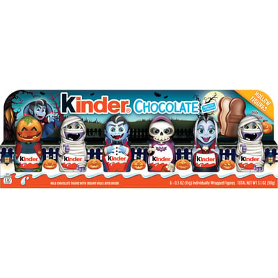 Kinder halloween chocolate hollow figures